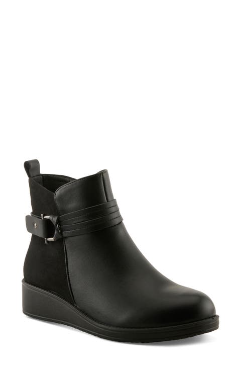 Calimera Faux Leather Bootie