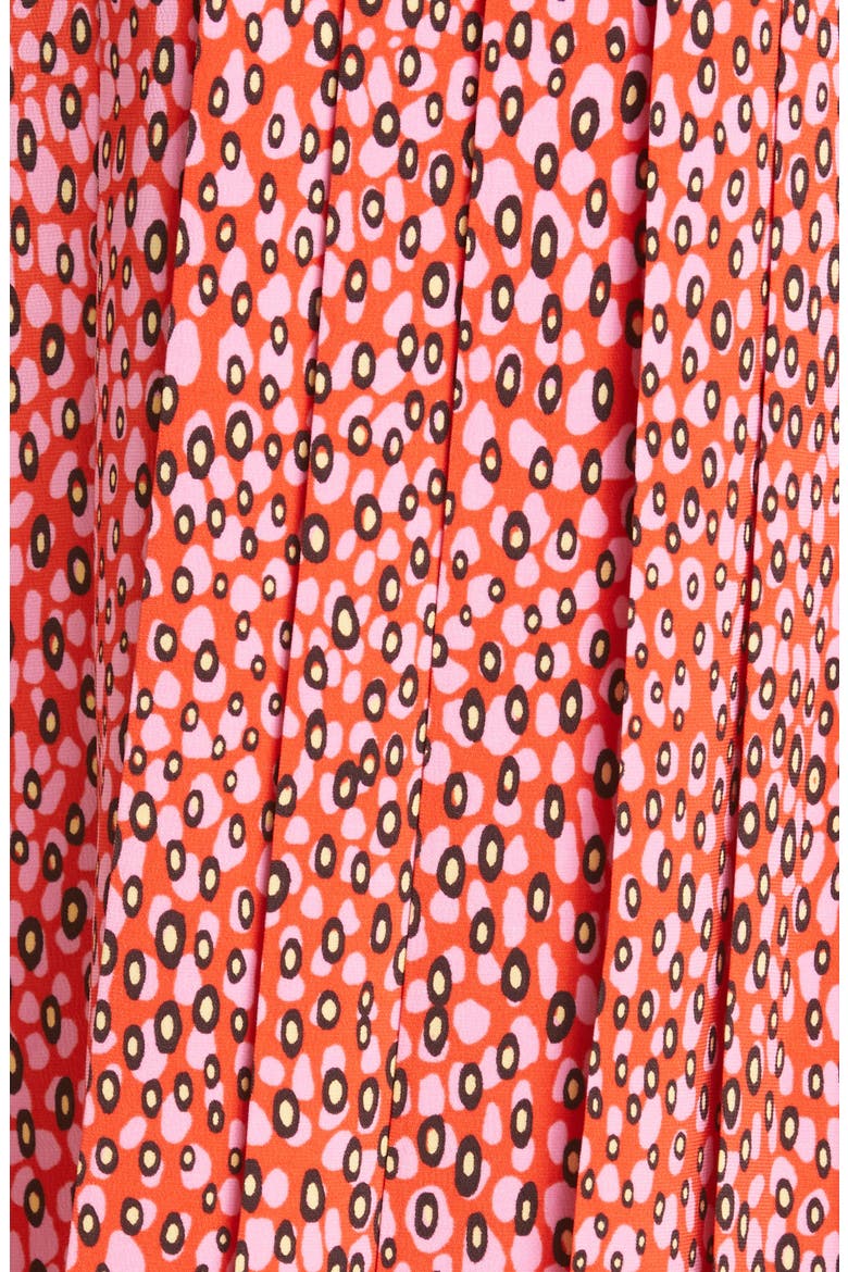 Zandi Print Skirt, Alternate, color, BRIGHT PINK