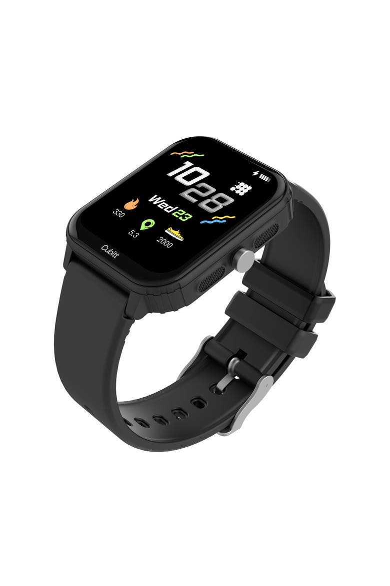 Teens Smart Watch Fitness Tracker, Alternate, color, Black