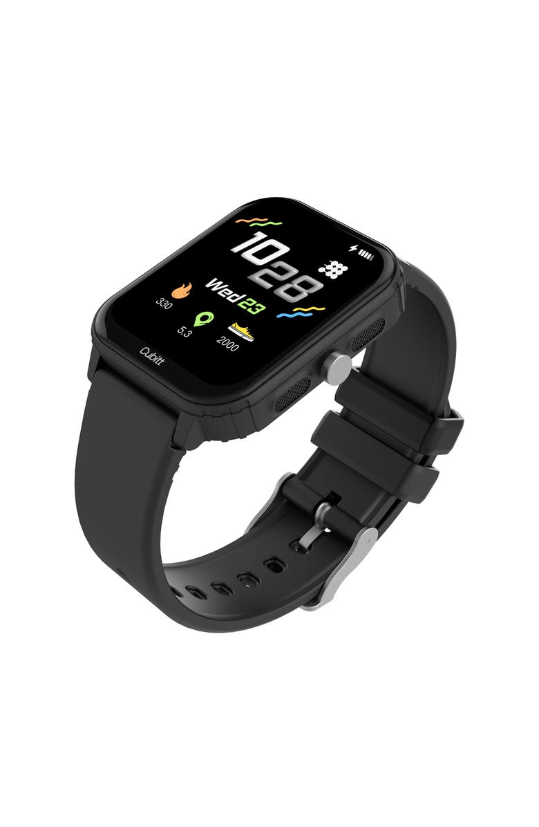 Cubitt Teens Smart Watch Fitness Tracker, Alternate, color, Black