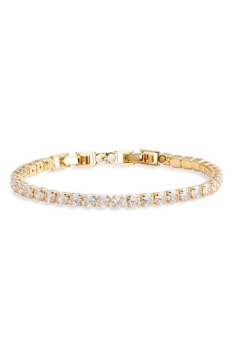 Cubic Zirconia Tennis Bracelet