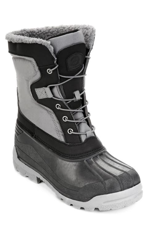 Arctic Waterproof Faux-Fur Lined Duck Toe Snow Boot (Men)