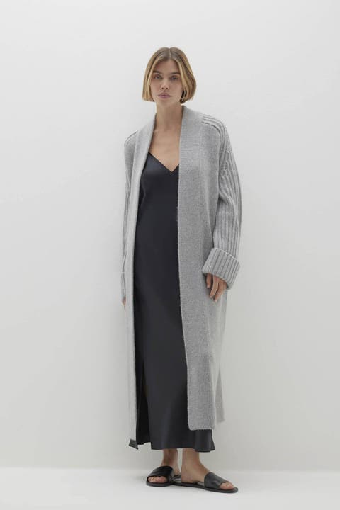 Lilyan Longline Cashmere Cardigan