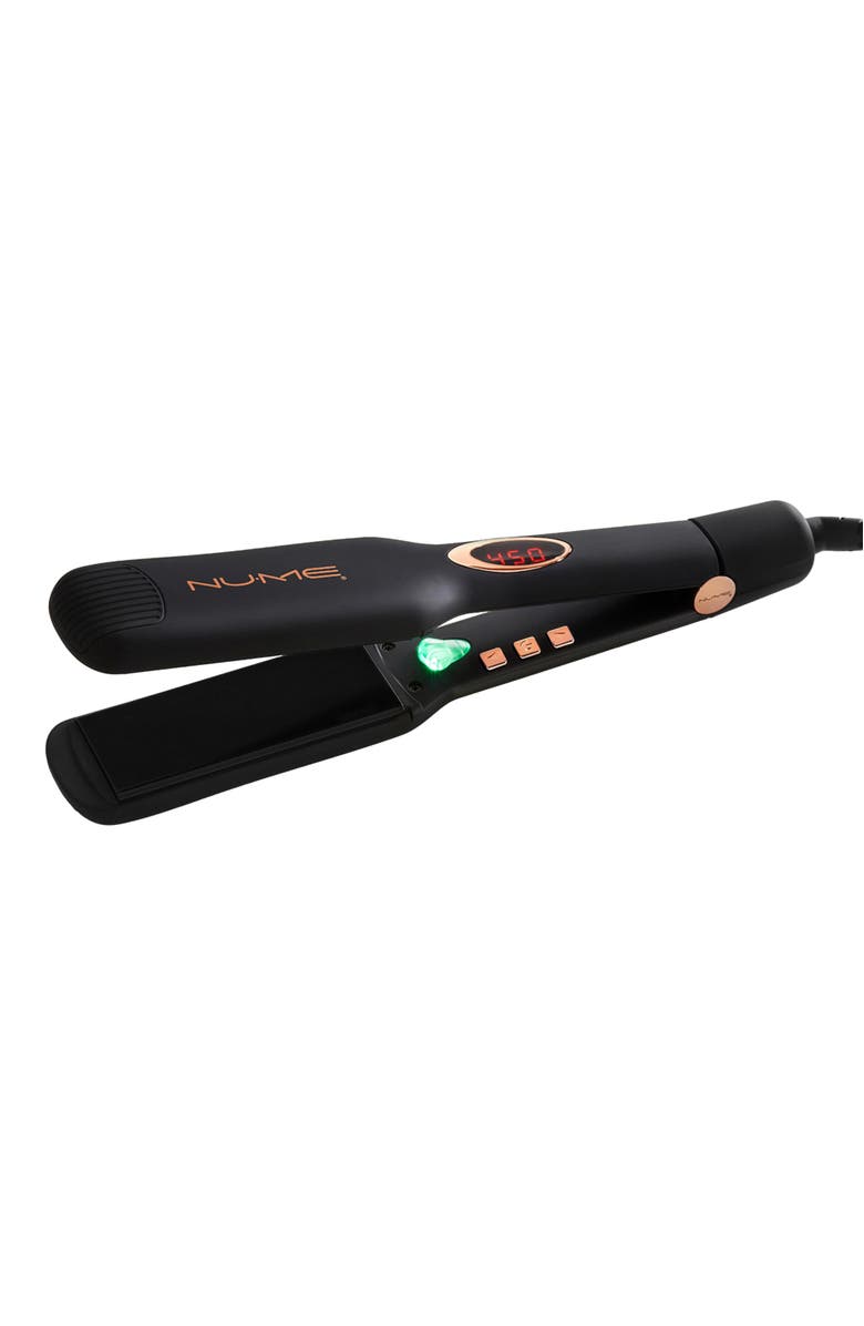 NUME Megastar X Flat Iron  1.75-inch Tourmaline Hair Straightener, Alternate, color, Black/ Rosegold