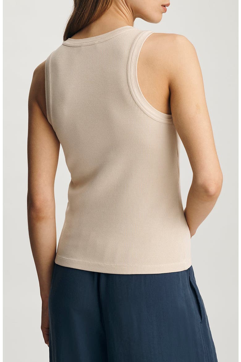 Crewneck Rib Tank, Alternate, color, SANDSHELL
