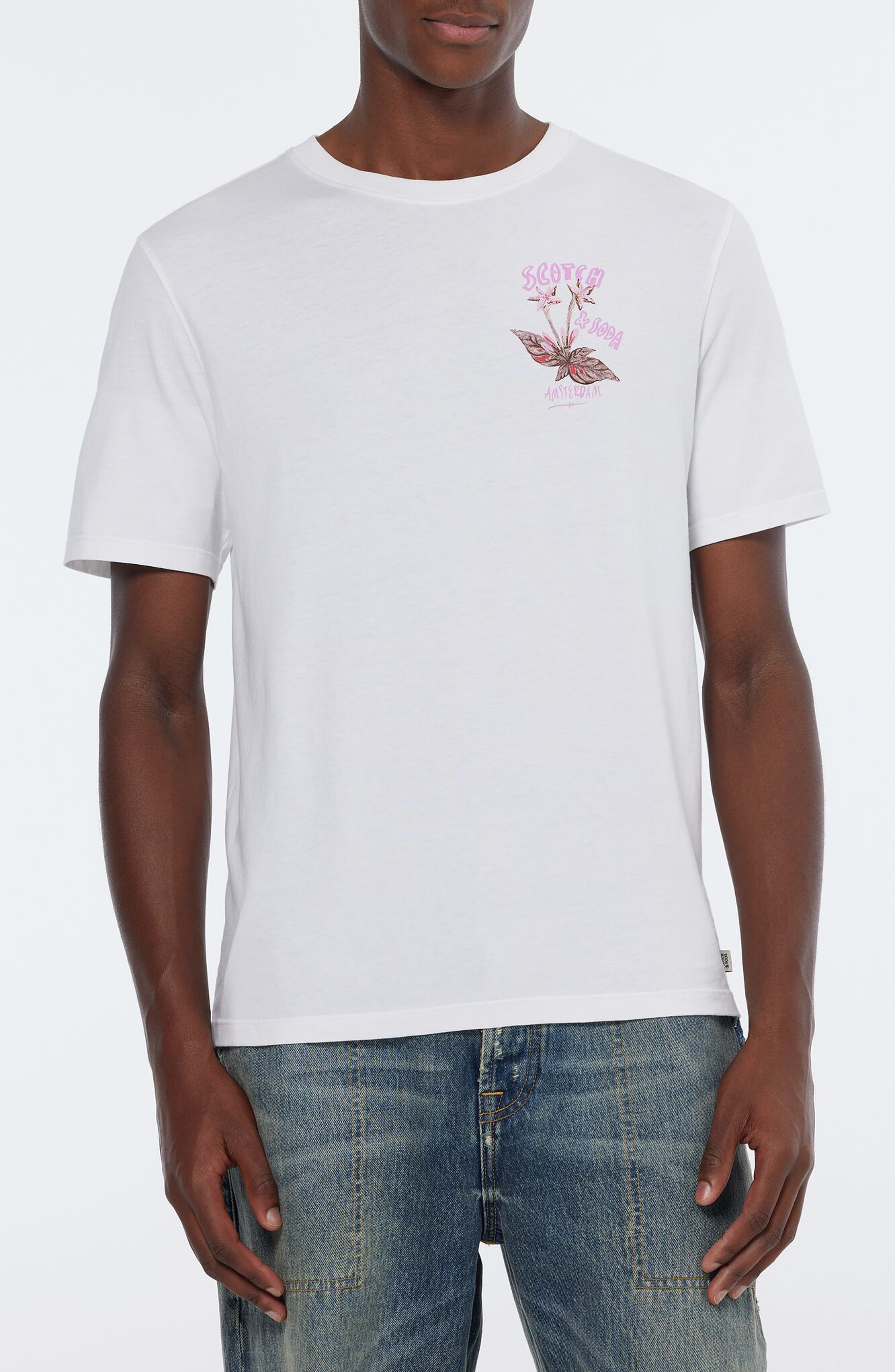 Scotch & Soda Botanical Graphic T-Shirt