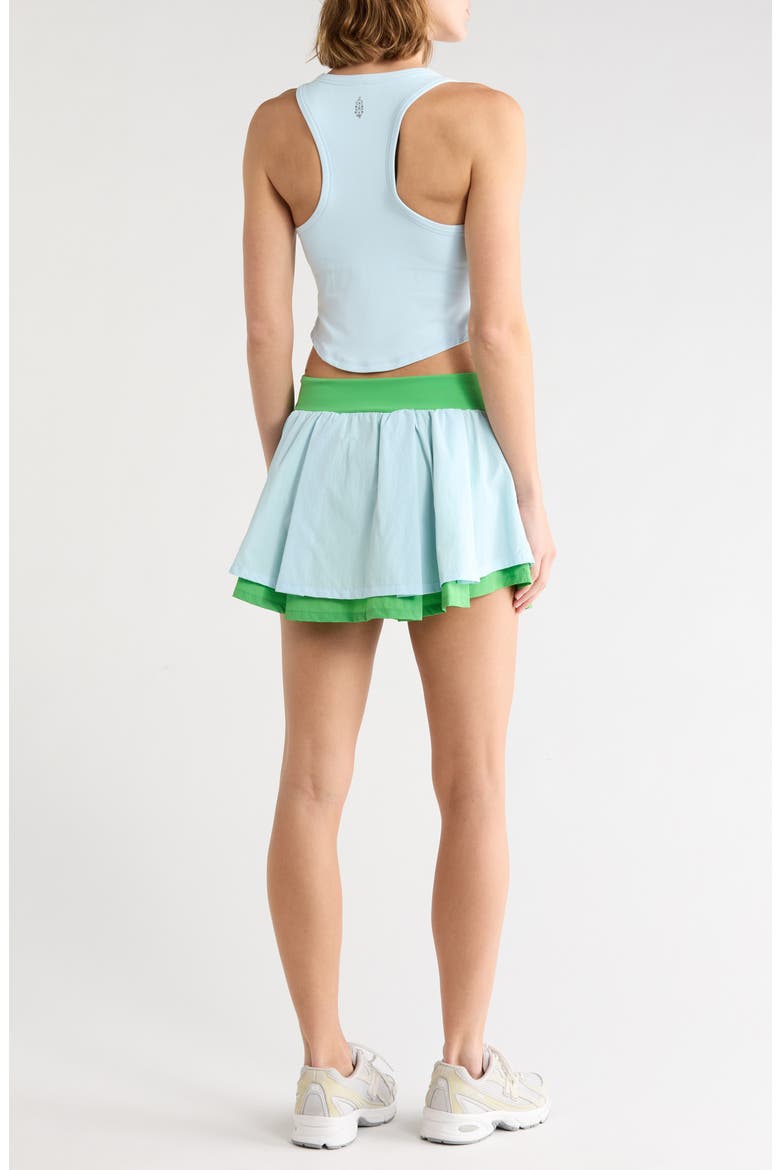 Tie Break 2-Piece Tank & Skort Set, Alternate, color, RETRO BLUE COMBO