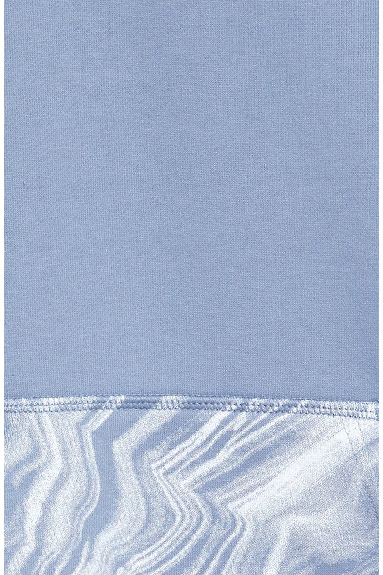 Kids' Marble Flow Hooded Sweatshirt, Alternate, color, WILDFLOWER PALE BLUE