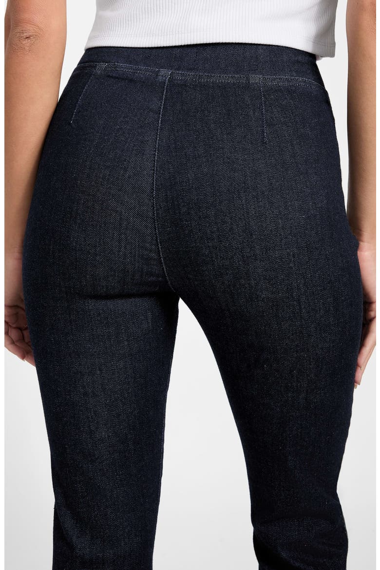 High Waist Pull-On Baby Bootcut Jeans, Alternate, color, ELTD-DARK