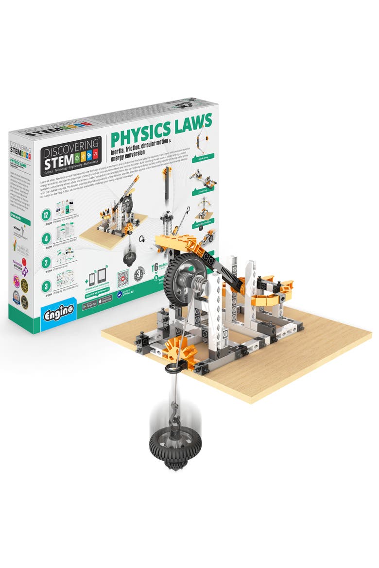 Physics Laws, 6 Models, Toy Building Set, Main, color, Multicolored