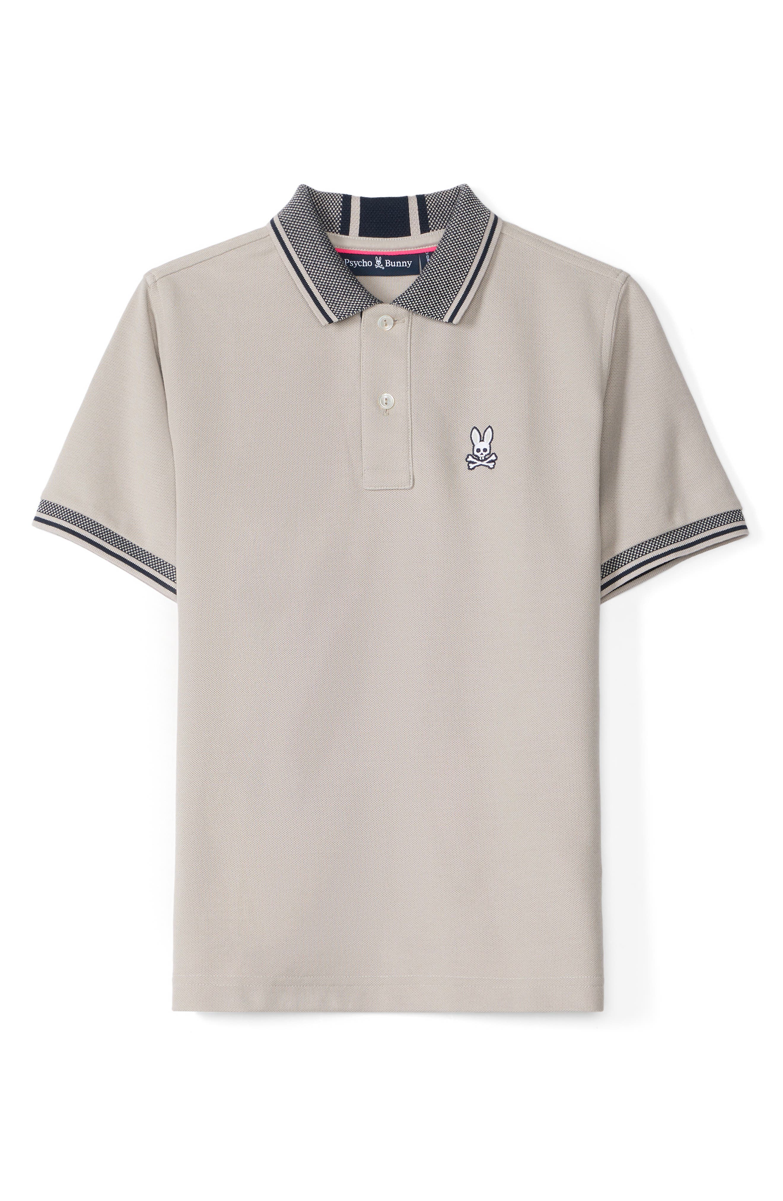 Psycho Bunny Kids' Bradford Cotton Polo
