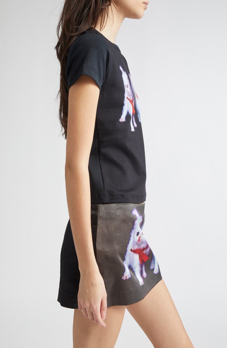 Ashley Williams Two Kittens Graphic Baby Tee, Alternate, color, 