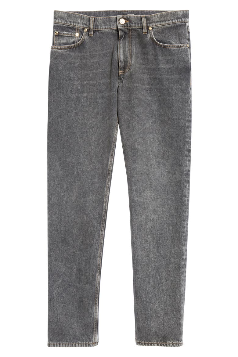Straight Leg Jeans, Alternate, color, GREY