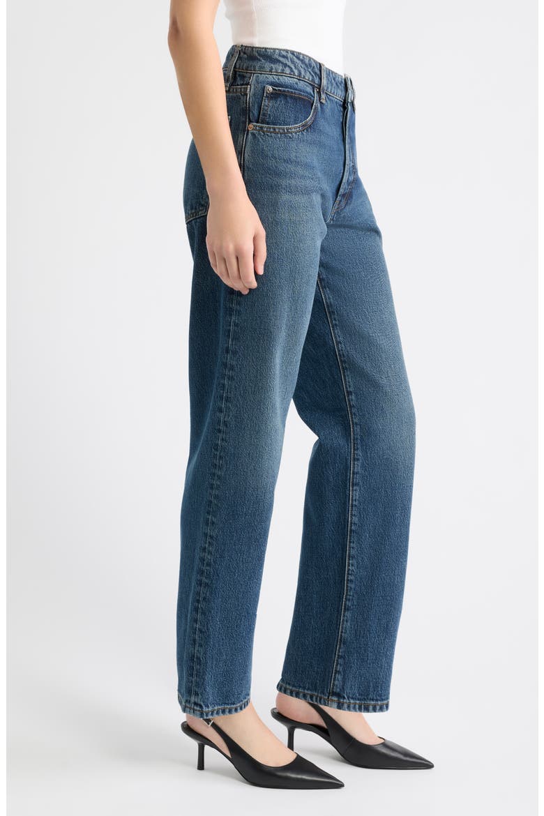 The Essential Straight Leg Jeans, Alternate, color, BOT