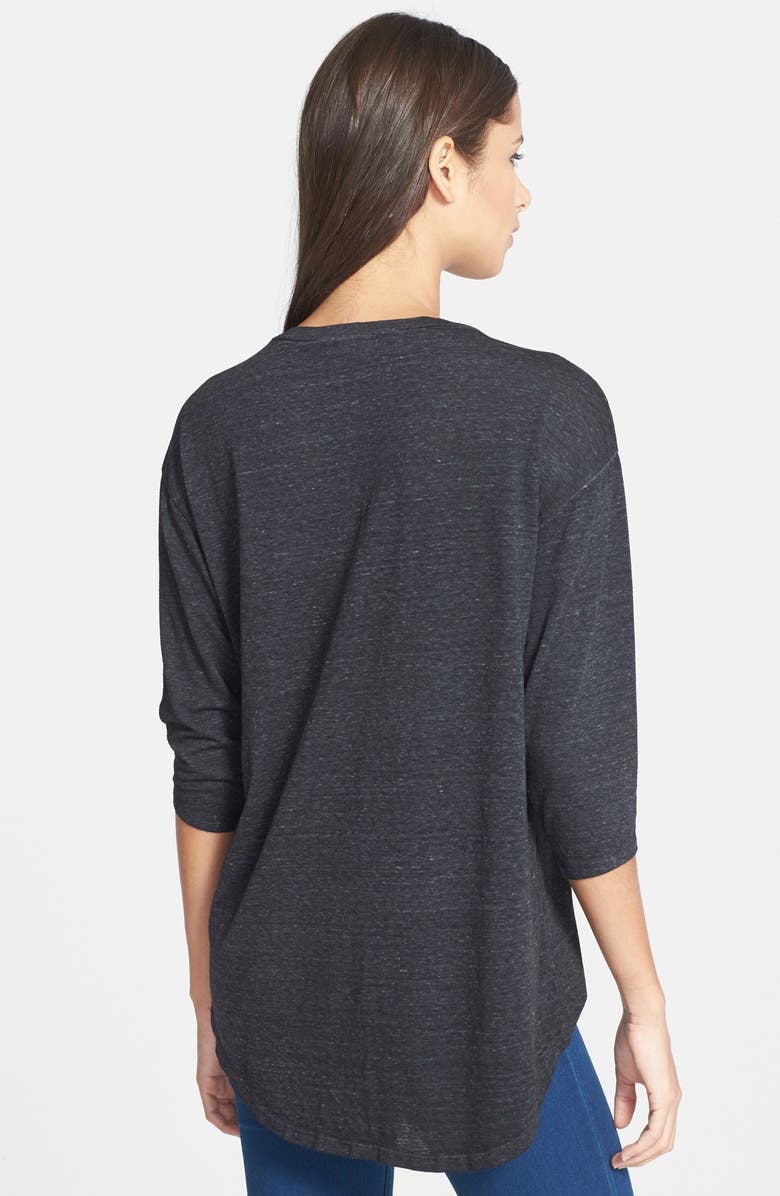 Leith Three Quarter Sleeve V-Neck Tee, Alternate, color, 