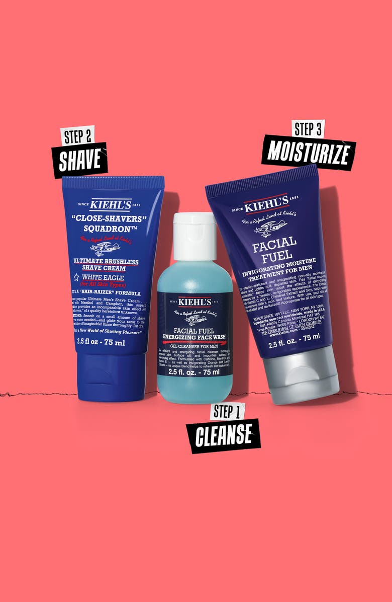 Kiehl's Since 1851 Shave it Off & Take it Off Skincare Gift Set $62 Value, Alternate, color,