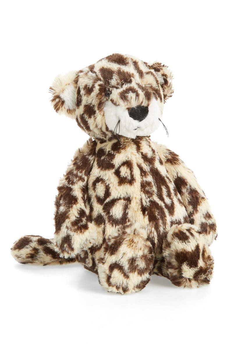 Jellycat Bashful Leopard Stuffed Animal, Main, color,