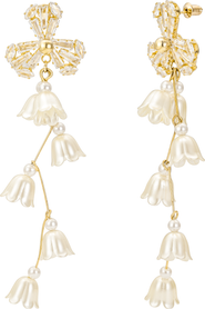 Untamed Petals Soiree Crystal Drop Earrings
