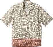 MANGO Printed Camp Shirt