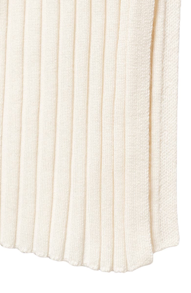 MANGO Rib V-Neck Sweater Tank, Alternate, color,