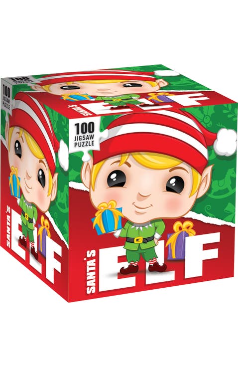 Santa's Elf 100 Piece Jigsaw Puzzle