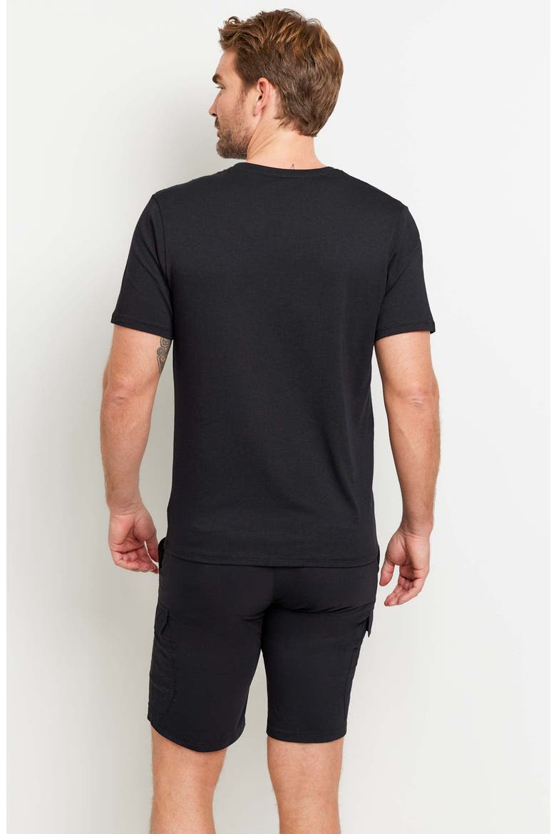 Vince V-Neck T-Shirt, Alternate, color, Black