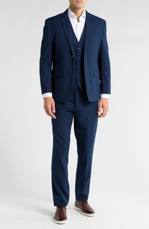 Premium Slim Fit 3-Piece Suit (Regular & Big)