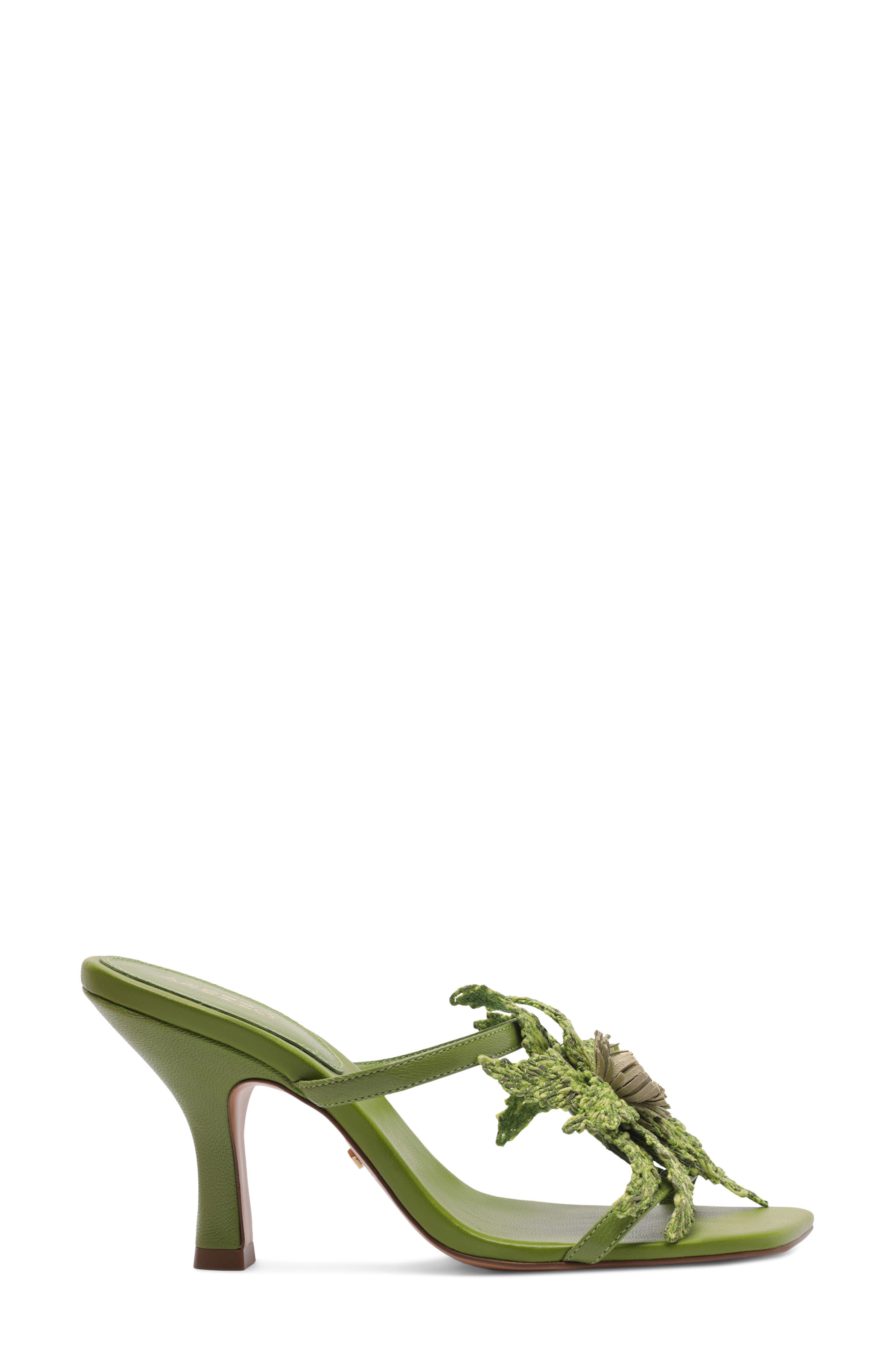 Arezzo Cali Sandal, Alternate, color, Pulse Green