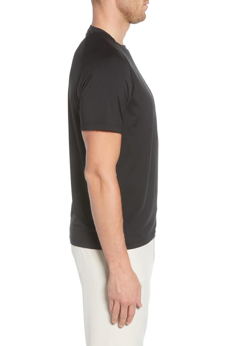 Rio Regular Fit Technical T-Shirt, Alternate, color, BLACK