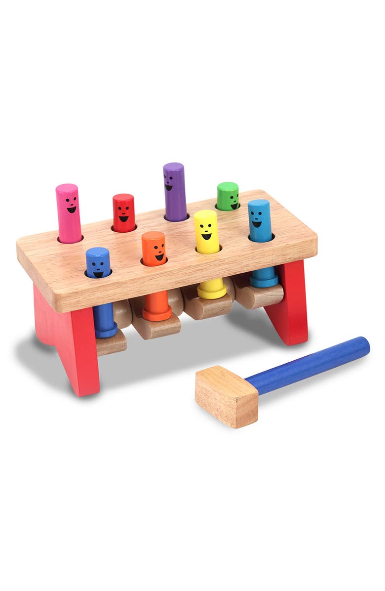 Melissa & Doug 'Deluxe Pound-a-Peg' Workbench, Alternate, color, 