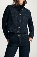 Mavi Jeans Tanya Crop Stretch Denim Jacket
