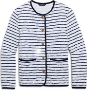 vineyard vines Stripe Quilted Jacket
