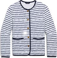 vineyard vines Stripe Quilted Jacket