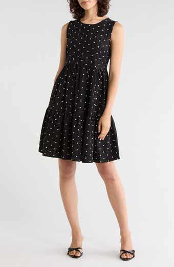 Commuter Sleeveless Swing Minidress