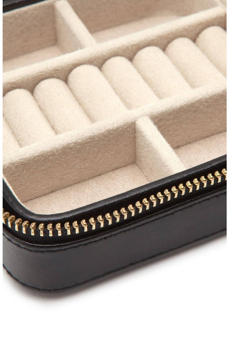 Caroline Zip Travel Case, Alternate, color, BLACK