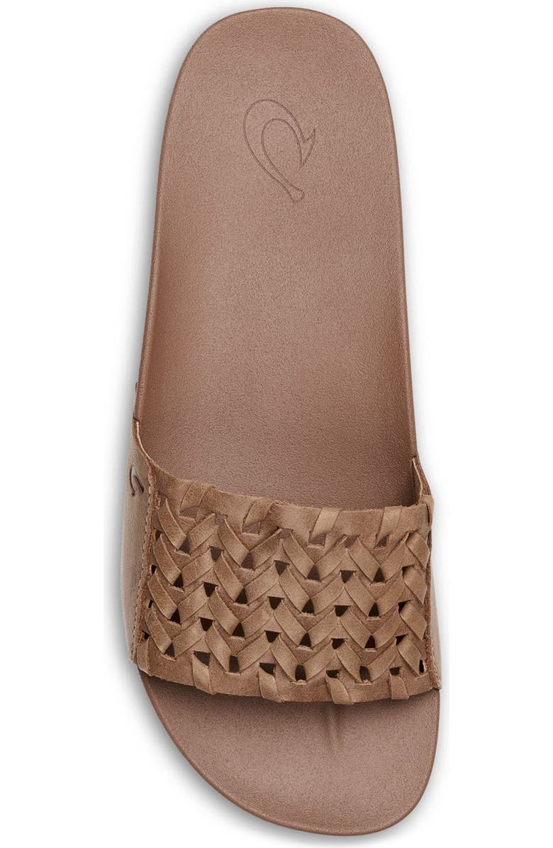 OluKai Kamola Slide Sandal, Alternate, color, Tan / Tan