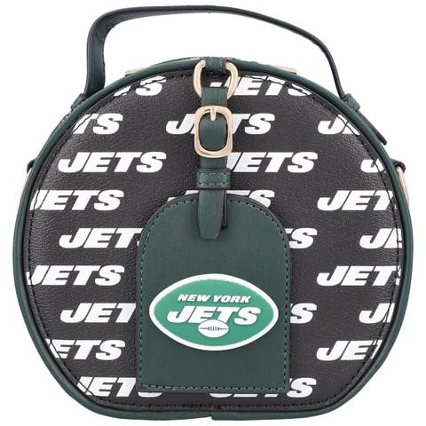 New York Jets Repeat Logo Round Bag