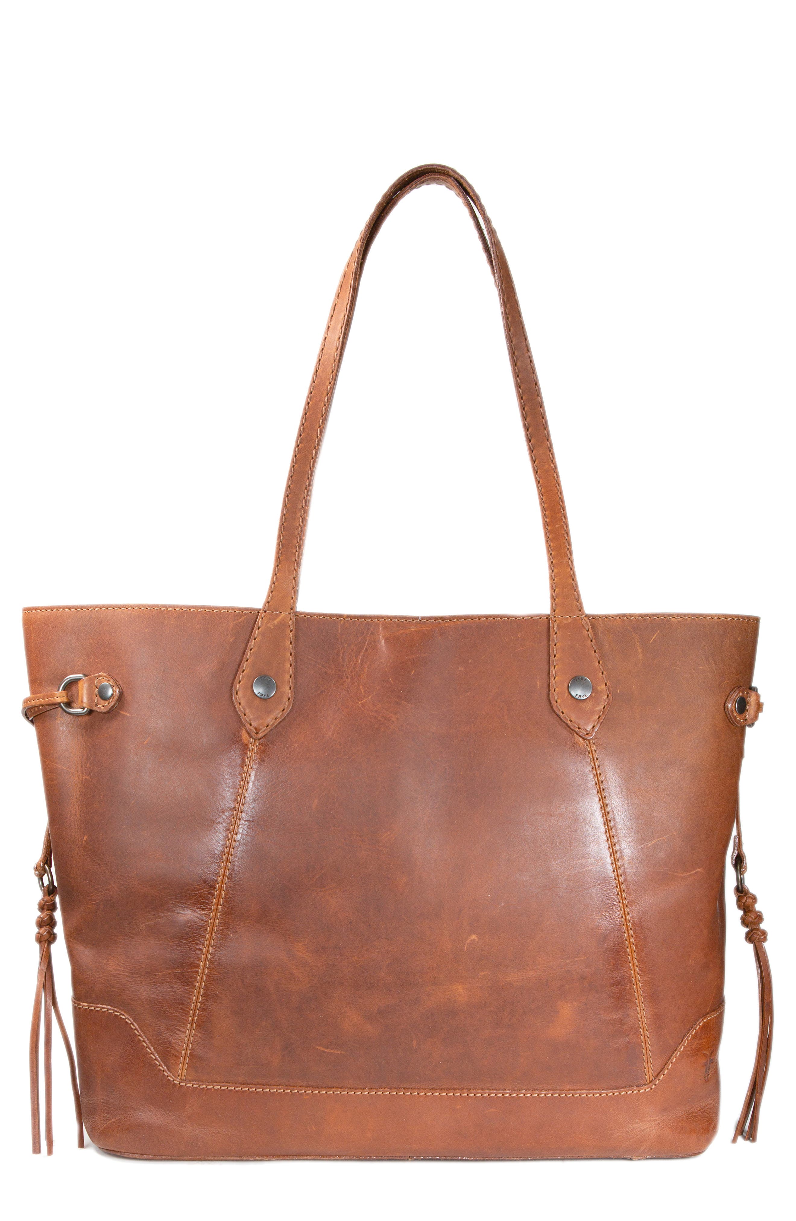 Frye Melissa Large Carryall Leather Tote, Main, color, 