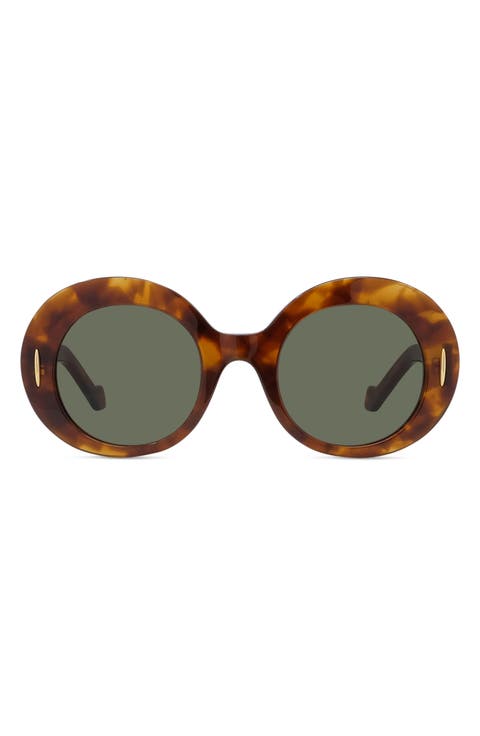 Anagram 50mm Oval Sunglasses
