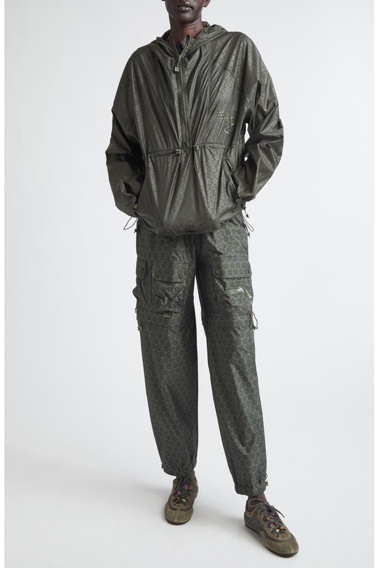 x The North Face Wind Pullover Jacket, Alternate, color, FOREST NIGHT GREEN