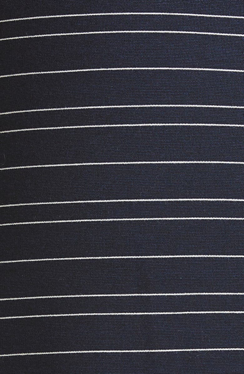 Club Monaco Twansia Stripe Side Twist Dress, Alternate, color,