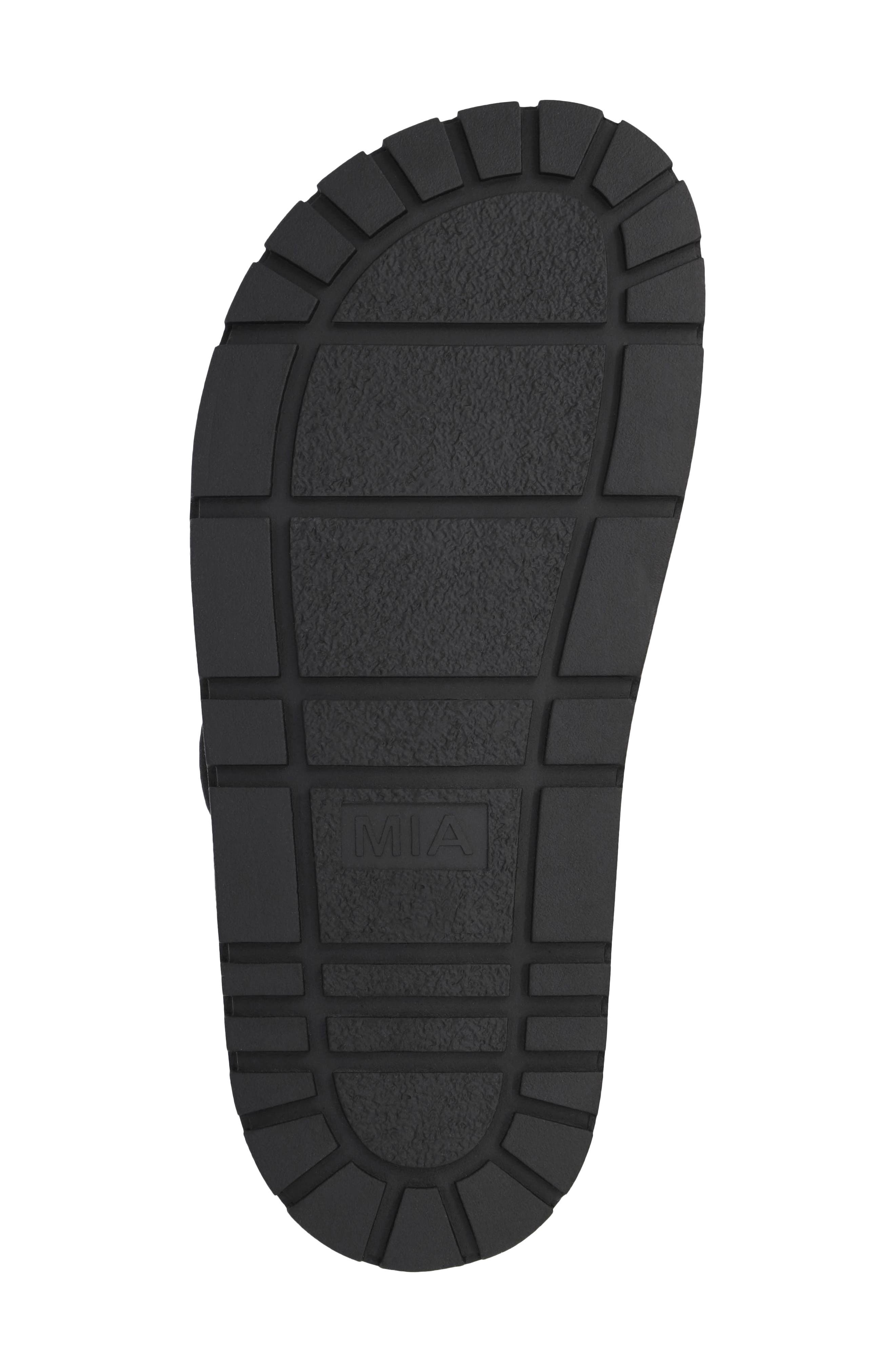 MIA Monica Platform Slide Sandal, Alternate, color, Black