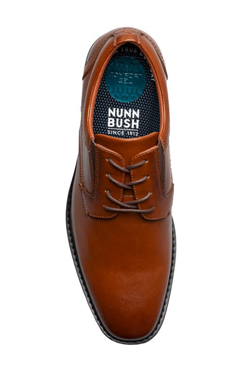 Nunn Bush Jarvis Plain Toe Oxford In Cognac