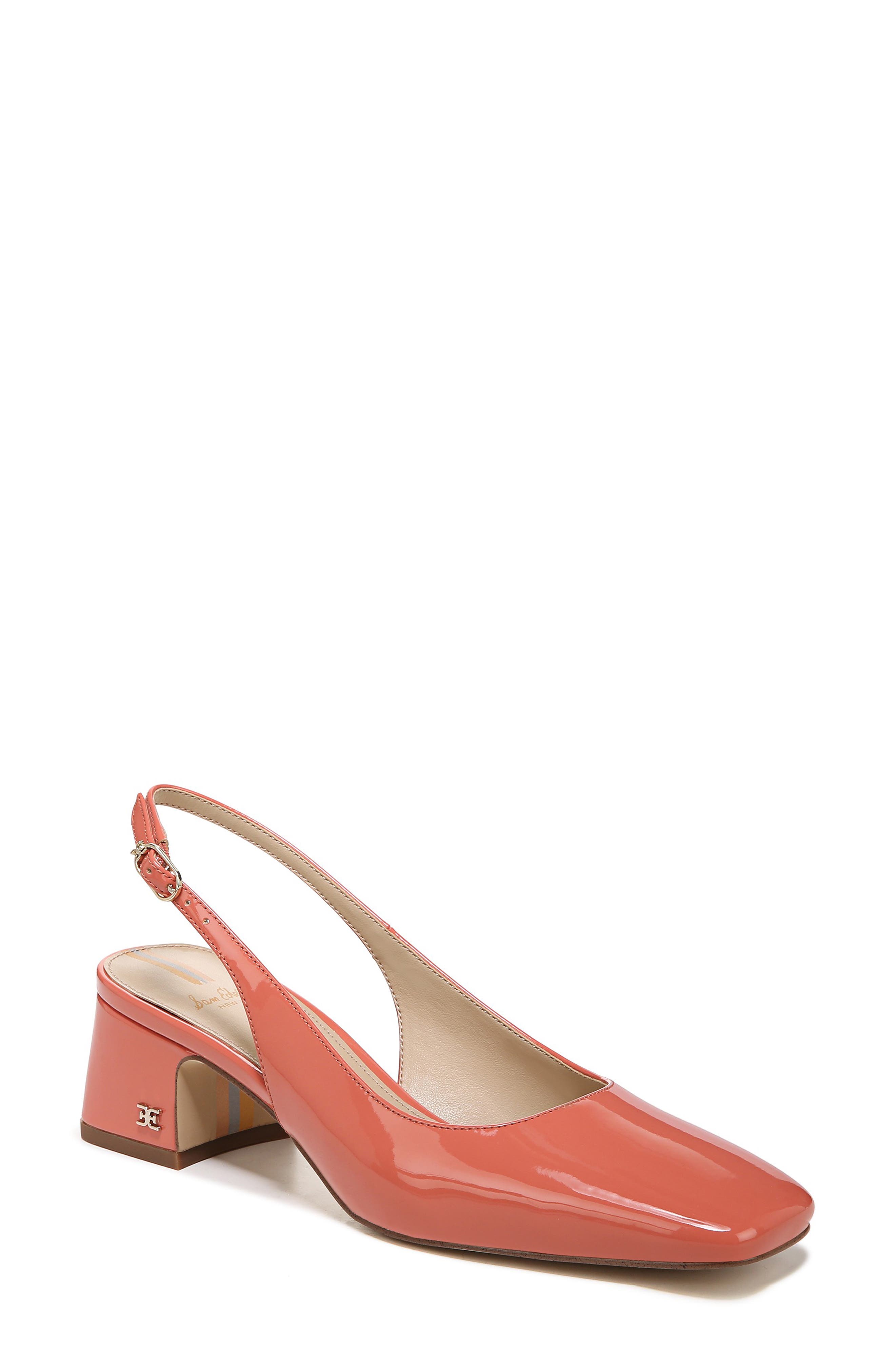 Terra Slingback Pump, Main, color, TERRACOTTA PINK