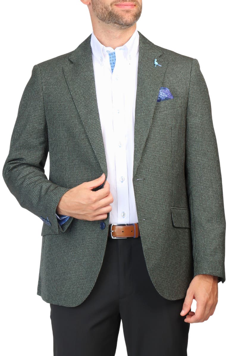 TailorByrd Micro Heathered Check Sport Coat, Main, color, 