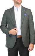 TailorByrd Micro Heathered Check Sport Coat