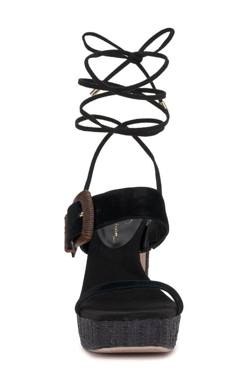 Jessica Simpson Caelia Ankle Wrap Platform Sandal