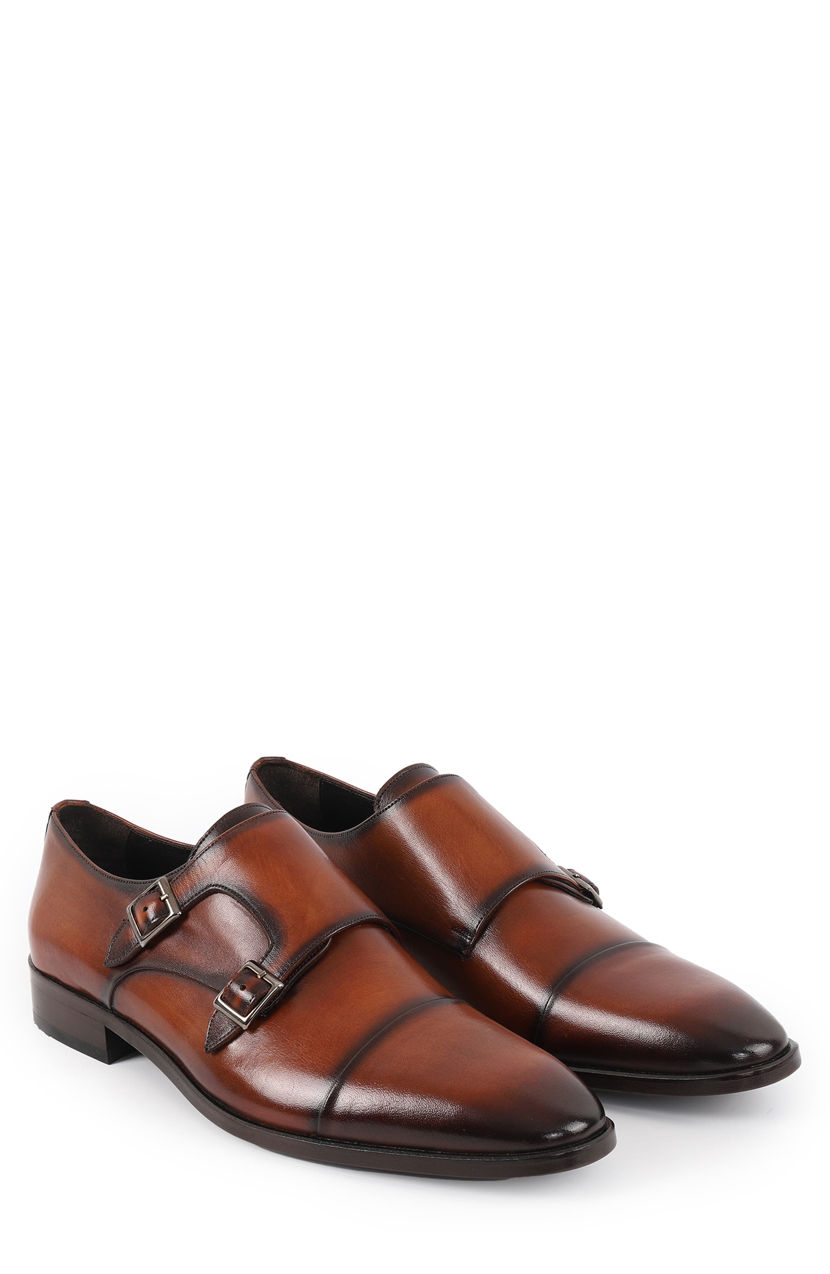 VELLAPAIS Vicolo Monk Loafer, Alternate, color, Cognac