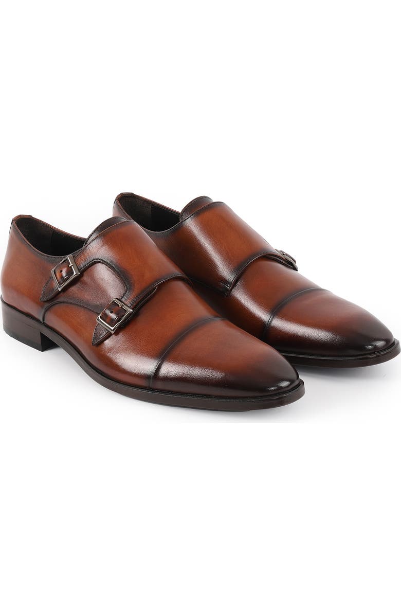 VELLAPAIS Vicolo Monk Loafer, Alternate, color, Cognac