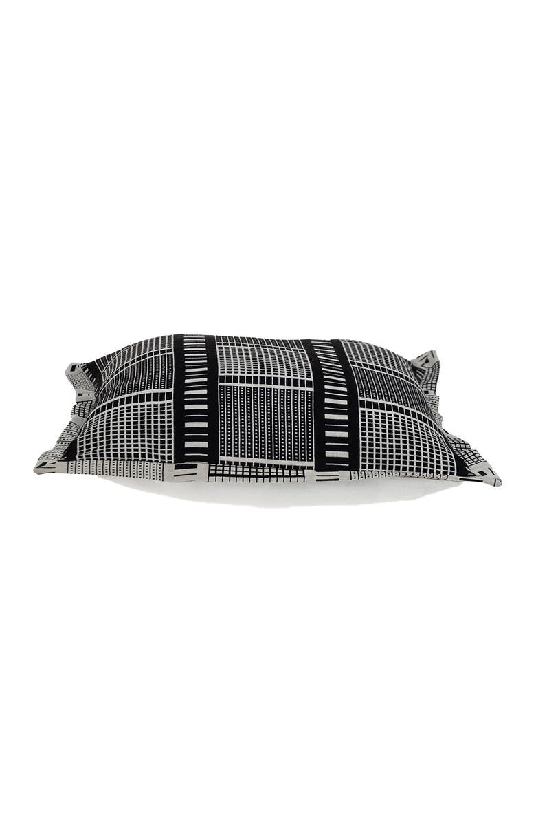 PARKLAND COLLECTION Tamara Transitional Black Throw Pillow, Alternate, color, Black